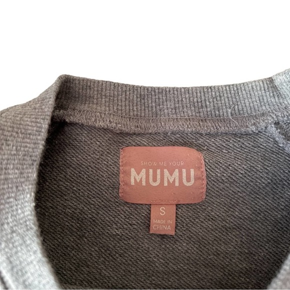 Show Me Your Mumu Venice 1986 Graphic Pullover Crew Sweatshirt Size Small - Picture 6 of 8